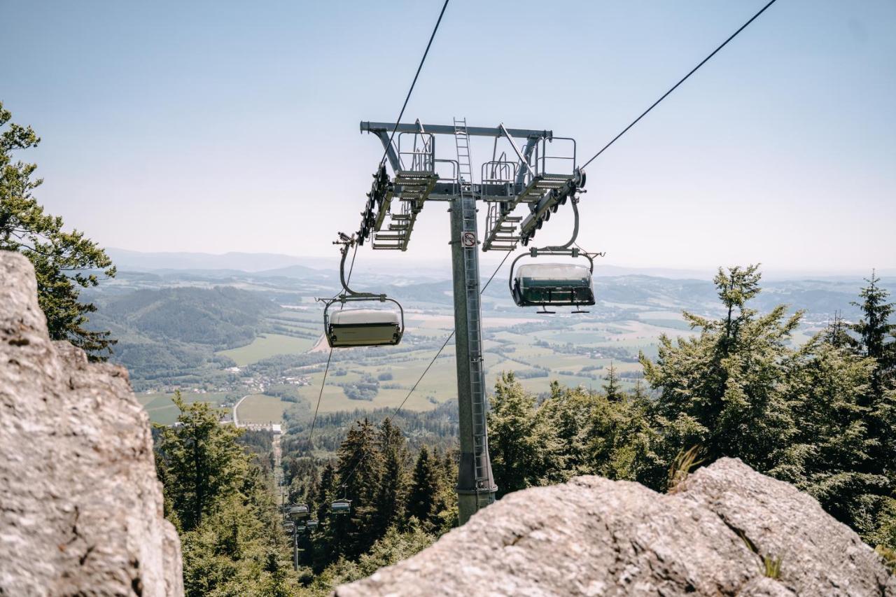 J-H APARTMÁNY SKIRESORT Buková Hora - Orlické hory Červená Voda Esterno foto