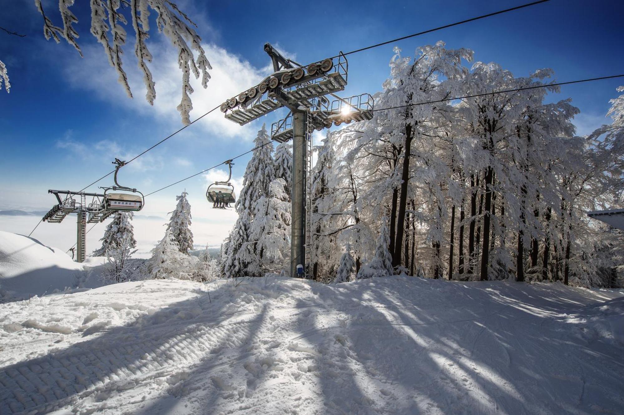 J-H APARTMÁNY SKIRESORT Buková Hora - Orlické hory Červená Voda Esterno foto